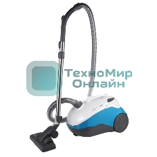 Пылесос Thomas AQUA-BOX Perfect Air Allergy Pure белый/синий, 1700 Вт, уборка сухая/сбор жидкости, пылесборник контейнер 2.6 л