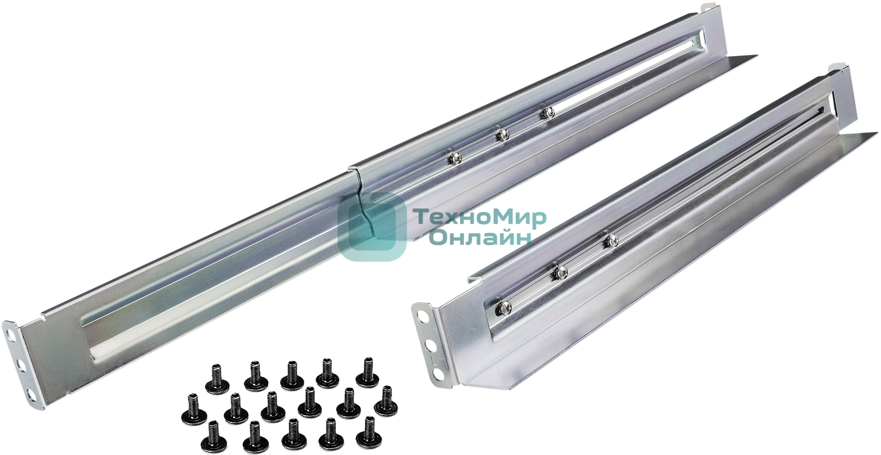 Рельсы CyberPower 4POSTRAILKIT1832 (до 112,5 кг, для стойки от 460 см.) Rack Mount Kits CyberPower 4POSTRAILKIT1832 (1U) for rack from 460 sm