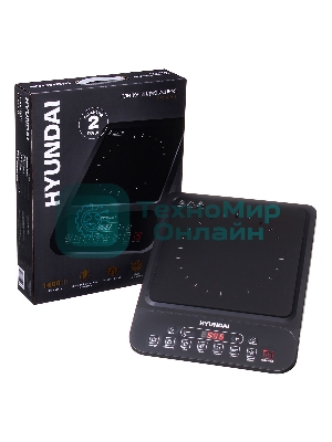 Плита настольная электрическая Hyundai HYC-0101 черный эмаль (настольная)