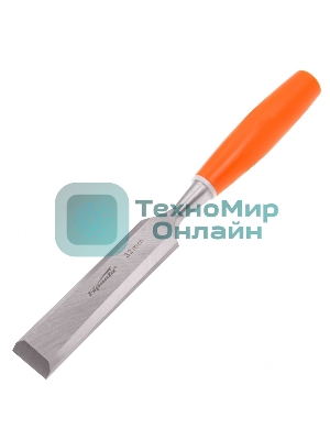 Стамеска Sparta 32 мм, плоская, пластиковая рукоятка