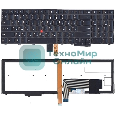 Клавиатура для ноутбука Lenovo ThinkPad Edge E531 E540 черная с подсветкой