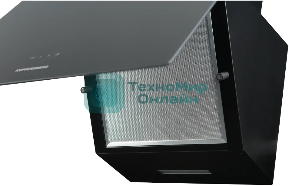 Вытяжка наклонная Kuppersberg F 605 B черный, 60 см, 1300 куб. м/ч, 48 дБ