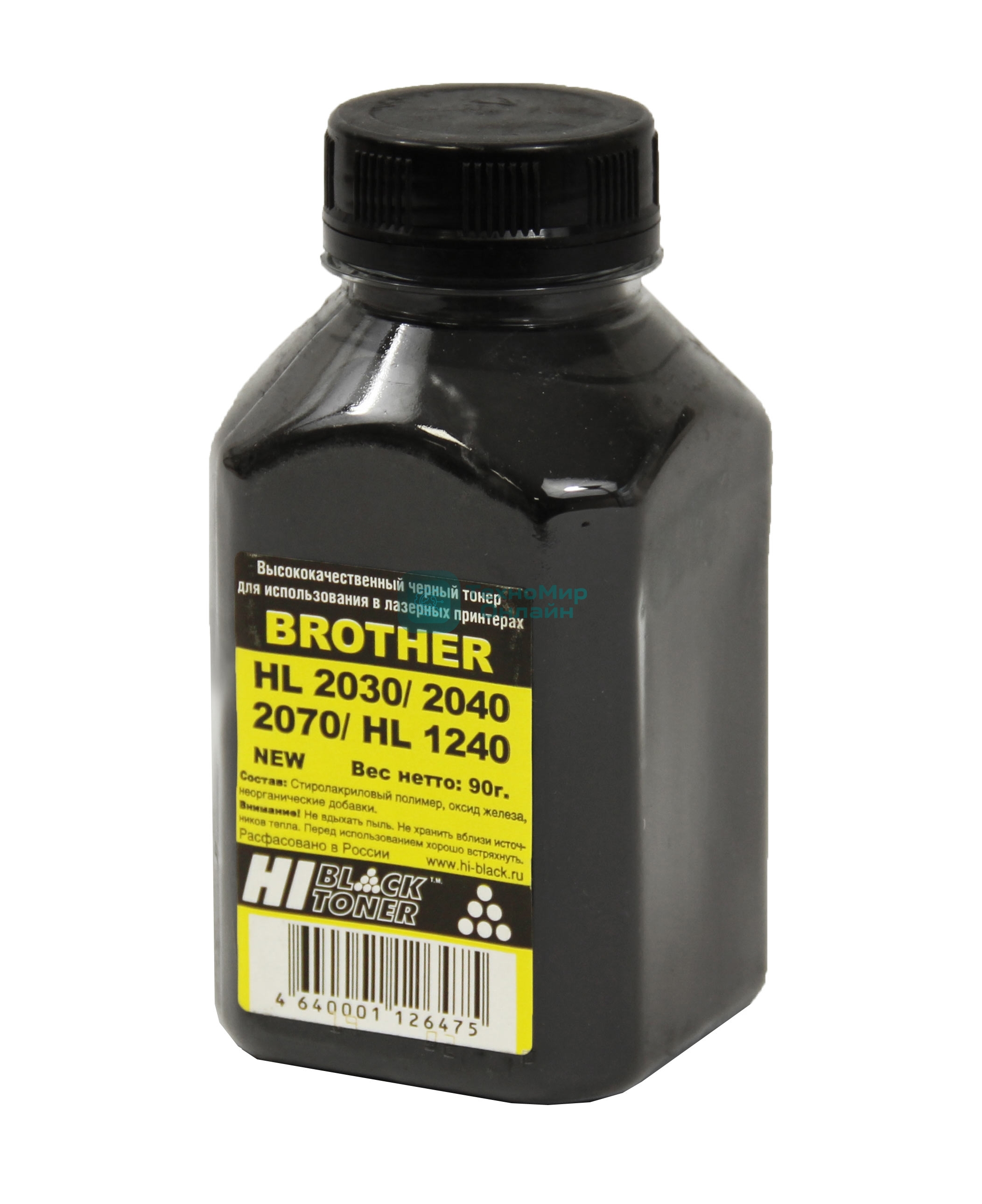 Тонер Hi-Black для Brother HL 2030/40/70/HL 1240 90 г new, банка