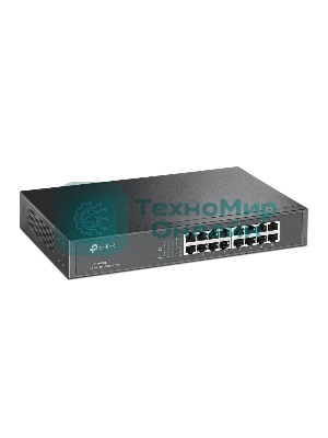 Коммутатор сетевой неуправляемый TP-Link SMB TL-SF1016DS 16 ports 10/100 Мбит/с