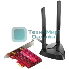 Адаптер TP-Link Wi-Fi 11AX 3000Mbps dual-band PCI-E adapter, two external Antennas