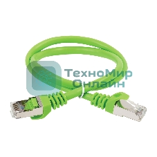 Коммутационный шнур ITK (патч-корд), cat.5e FTP, 3м, зеленый