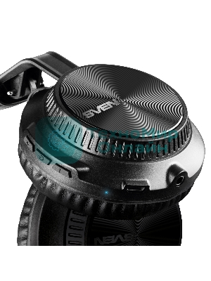 Беспроводные/проводные наушники Sven AP-B630MV черный, полноразмерные, Bluetooth + Jack 3.5 мм, складная конструкция, до 15 ч