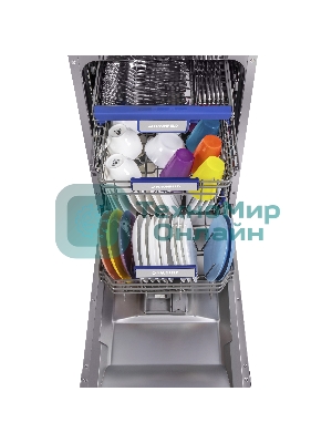 Встраиваемая посудомоечная машина Maunfeld MLP-08PRO, серебристый, 44.8 см, 10 компл., 47 дБ, класс A++