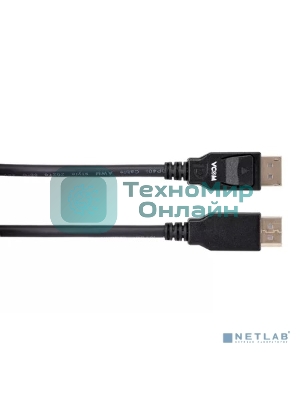 Кабель соединительный DisplayPort v2.1 40Gbps, 8K@60Hz, 1 м, медь, VCOM CG651-1.5
