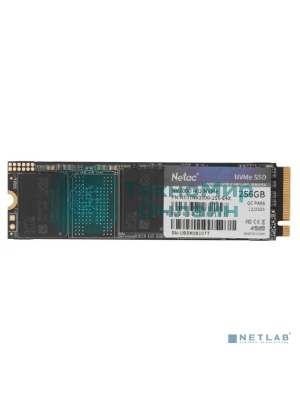 Накопитель SSD Netac NV2000, 256Gb, PCIe 3.0 x4, M.2 2280, NVMe, R/W 2500/1000