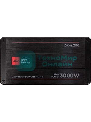 Усилитель автомобильный ACV DX-4.200 V3 четырехканальный