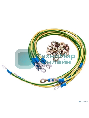 Кабель заземления Cabeus, для шкафов, желтый