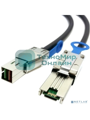 Кабель интерфейсный Dell SAS HD-mini - HD-Mini, 12Gbps, 2m, Cus Kit