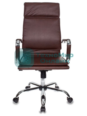 Кресло Бюрократ CH-993/brown коричневый, экокожа