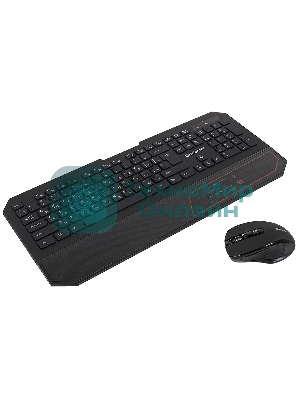 Комплект клавиатура+мышь Defender Berkeley C-925 беспроводной, USB, 1600 DPI, чёрный