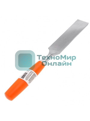 Стамеска Sparta 32 мм, плоская, пластиковая рукоятка