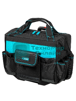 Сумка для инструмента Gross 460х240х340мм, выдвижная рукоятка, колеса