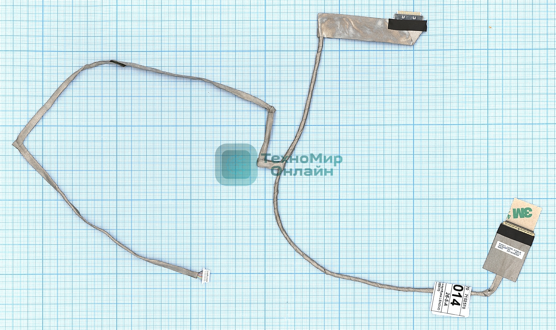 Шлейф матрицы для ноутбука Lenovo Y570 Y575