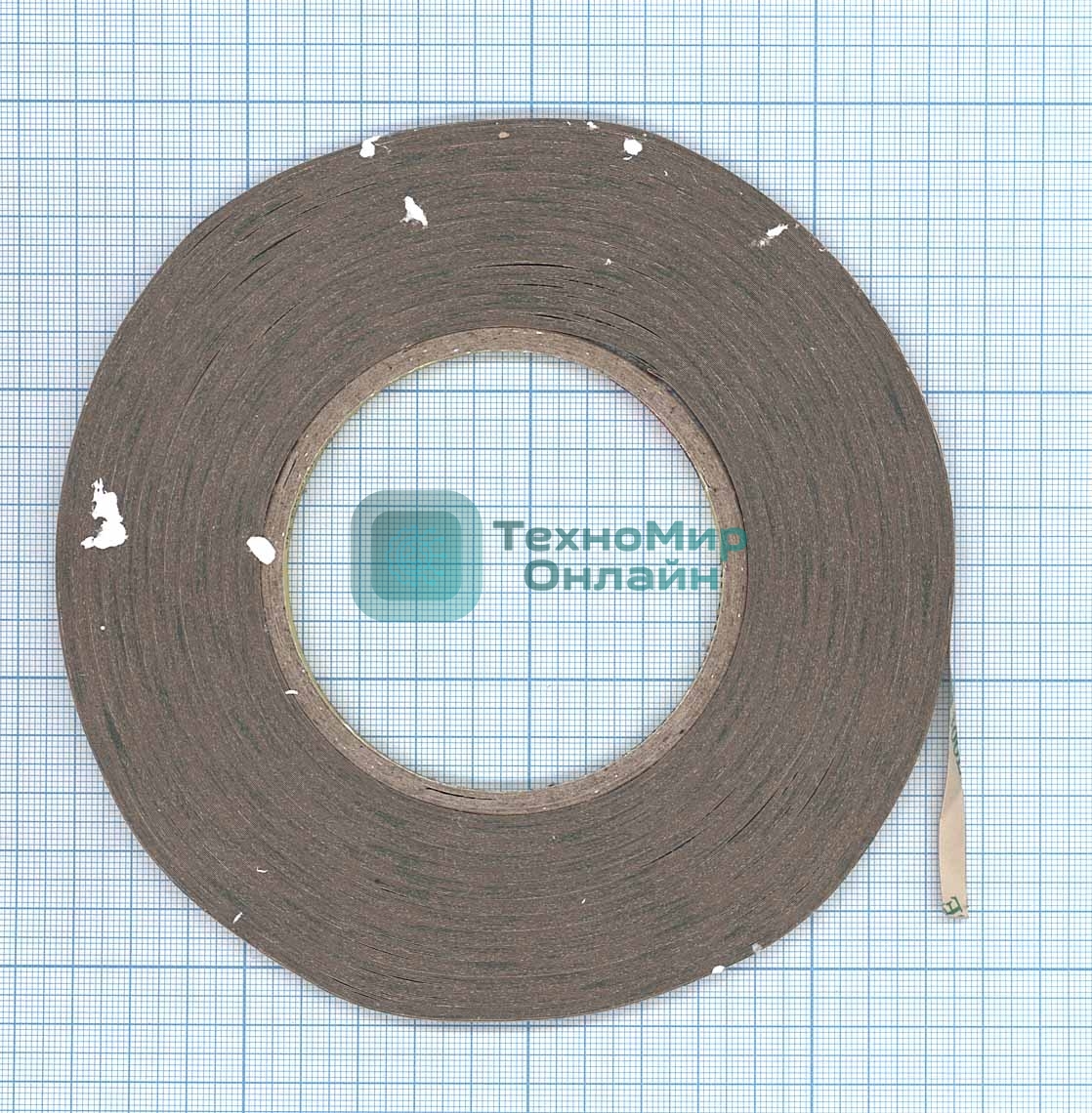 Скотч 3M 300LSE двухсторонний, прозрачный, ширина 5мм, длина 55м