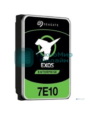 Жесткий диск SEAGATE HDD Server Exos 7E10 512E/4kn (3.5'/ 10Tb/ SAS 12Gb/s/7200rpm)