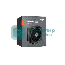 Кулер для процессора PCCooler RT500 Digital черный 120мм алюминий+медь 2200rpm 32db 4-pin 240W