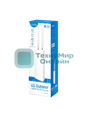 Точка доступа Cudy LT400 (LT400 OUTDOOR) N300 3G/4G белый