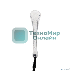 Каскад Lamper Сталактит LED 5 м с аккумулятором и выносной солнечной панелью 1 м, IP65, 2 режима работы: мигание и постоянное теплое белое свечение