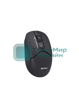 Мышь беспроводная A4Tech Fstyler FG12S черный, 1200 dpi, радиоканал, USB, кнопки - 3