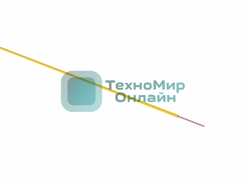 Провод ПГВА Rexant 1х1.50 мм², желтый, бухта 100 м