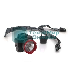 Фонарь светодиодный аккум. налобный Космос LED 2 режима 1Вт 500 мАч зарядка от сети 220В