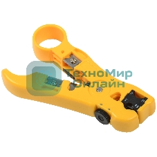 Инструмент ITK TS2-GR20 для зачистки кабеля UTP (упак:1шт) желтый
