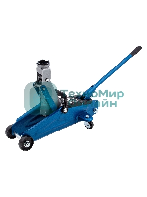 Домкрат гидравлический подкатной Stels 2 т, h подъема 140–340 мм