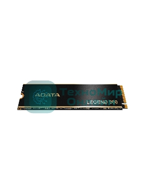 Накопитель SSD ADATA LEGEND 900, 512Gb, PCIe 4.0 x4, M.2 2280, NVMe, R/W 6200/2300, с радиатором