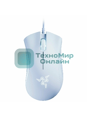 Мышь проводная Razer DeathAdder Essential белый, 6400 dpi, USB, кнопки - 5