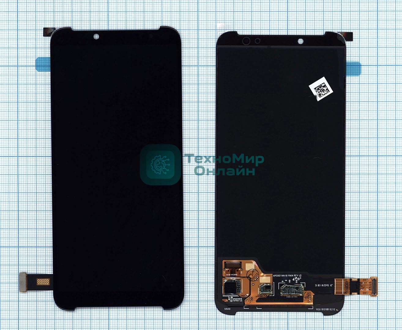 Дисплей для Xiaomi Black Shark 2 TFT черный