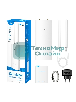 Точка доступа Cudy LT400 (LT400 OUTDOOR) N300 3G/4G белый