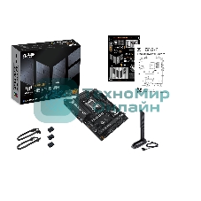 Материнская плата ASUS TUF GAMING B850-PLUS WIFI, Socket AM5, AMD B850, 4xDDR5, 4xSATA, 3xM.2, 1xPCIe 5.0 x16, 1xPCIe 4.0 x16, 2xPCIe 4.0 x1, 1xHDMI, 1xDP, 1x 2.5Gb LAN, Wi-Fi 7, 3xUSB-A 10Gbps, 4xUSB-A 5Gbps, 1xUSB-C 20Gbps, 2xUSB-A 2.0, 5x3.5 мм, 7.1, ATX