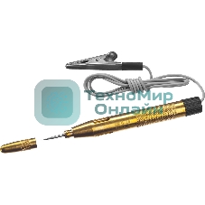 Пробник STAYER 2574_z01master для автопроводки латунный 6-24в 110мм