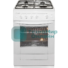 Плита газовая Лысьва ГП 400 М2С -2у белый, конфорок 4 газовых, духовка 51 л, 50 см x 84 см x 60 см (без крышки)