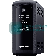 Источник бесперебойного питания CyberPower VP700ELCD Line-Interactive 700VA/390W USB/RS-232/RJ11/45 (4 EURO)