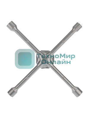 Ключ-крест баллонный Rexant 17х19х21х22 мм, усиленный, толщина 16 мм