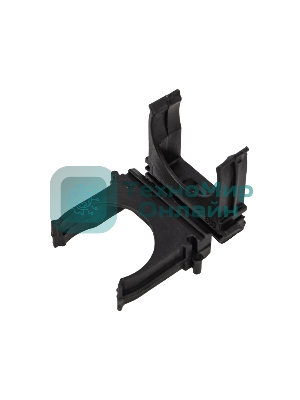 Крепеж-клипса Rexant для трубы ø 32 мм черная (10 шт./уп.)