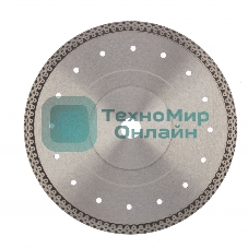 Диск алмазный ф230х22,2мм, тонкий, сплошной (Jaguar), мокрое резание Gross