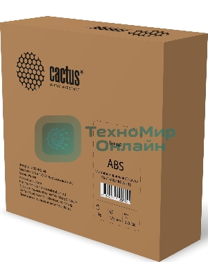 Пластик для принтера 3D Cactus CS-3D-ABS-1KG-WHITE ABS d1.75мм 1кг 1цв.