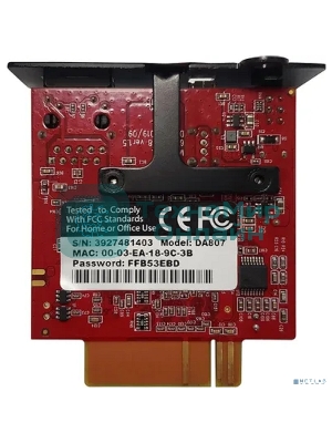 Адаптер DA 807 (with USB port)/DA 807 (with USB port)/Powercom SNMP adapter DA 807 (with USB port)