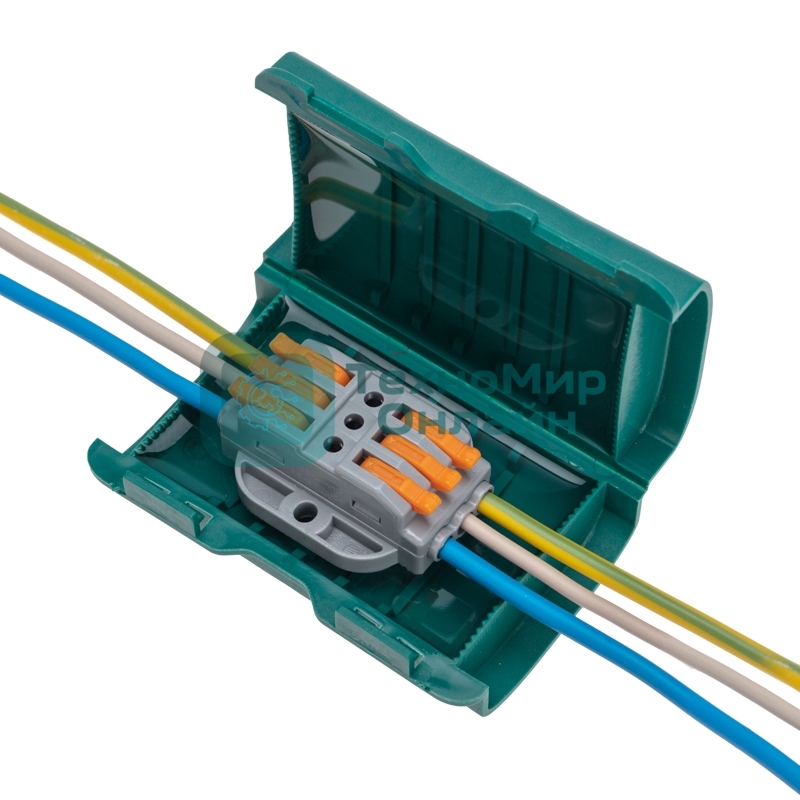 Коробка влагозащитная гелевая для клемм Rexant СМК 5-проводных