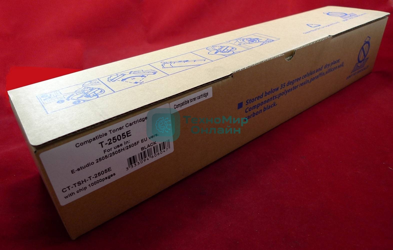 Картридж лазерный Toshiba T-2505E E-studio 2505/2505H/2505F EU vers. (туба 240г) JPN