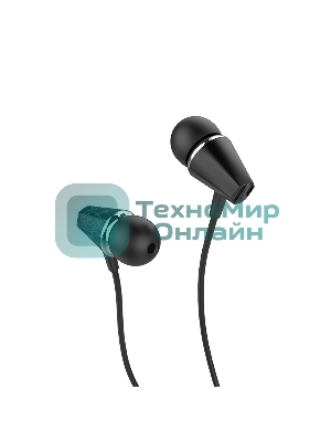 Проводные наушники Hoco M34 черный, внутриканальные, Jack 3.5 мм