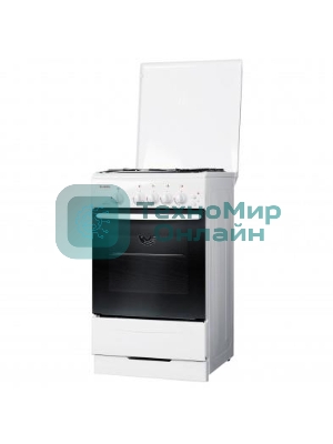 Плита газовая Gefest ПГ 3200-06 белый, конфорок 4 шт, духовка 42 л, 50 см x 85 см x 57 см