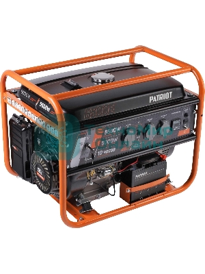 Электрогенератор бензиновый Patriot GRS 6500E, 5.5 кВт, 75 дБ, 76 кг